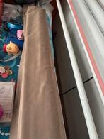 Aangeboden vouwgordijn Ado (bruin) gevoerd 245,5 cm x 140 cm, Huis en Inrichting, Ophalen, Gebruikt, Bruin, 100 tot 150 cm