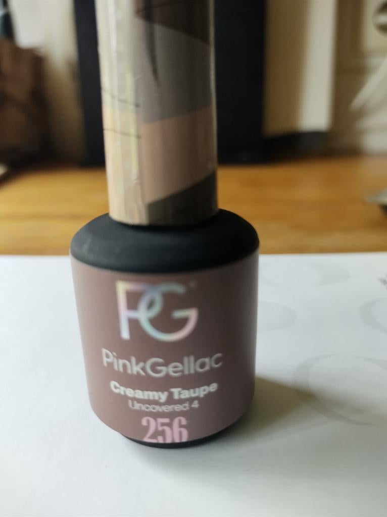 Pink Gellac 256 Creamy Taupe, Paars, Nieuw, Ophalen of Verzenden, Handen en Nagels