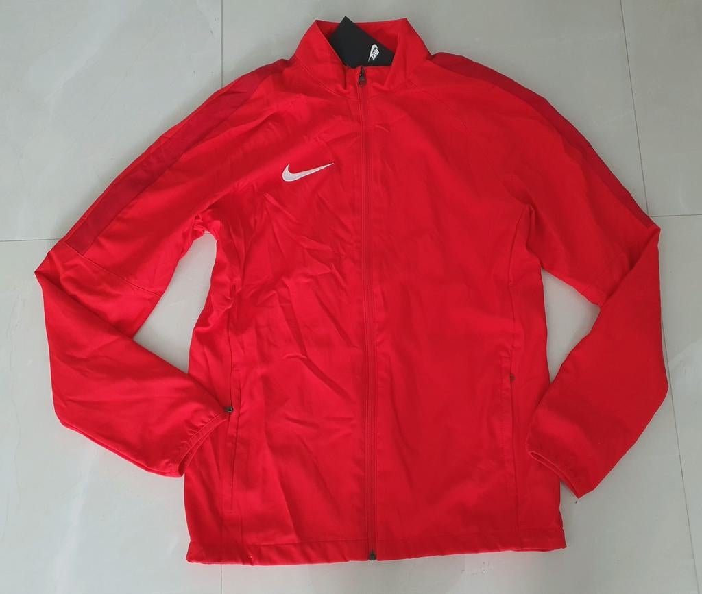 Nieuw rood wit Nike dry fit jasje/vest sports jas maat M, Maat 48/50 (M), Nike, Nieuw, Ophalen of Verzenden