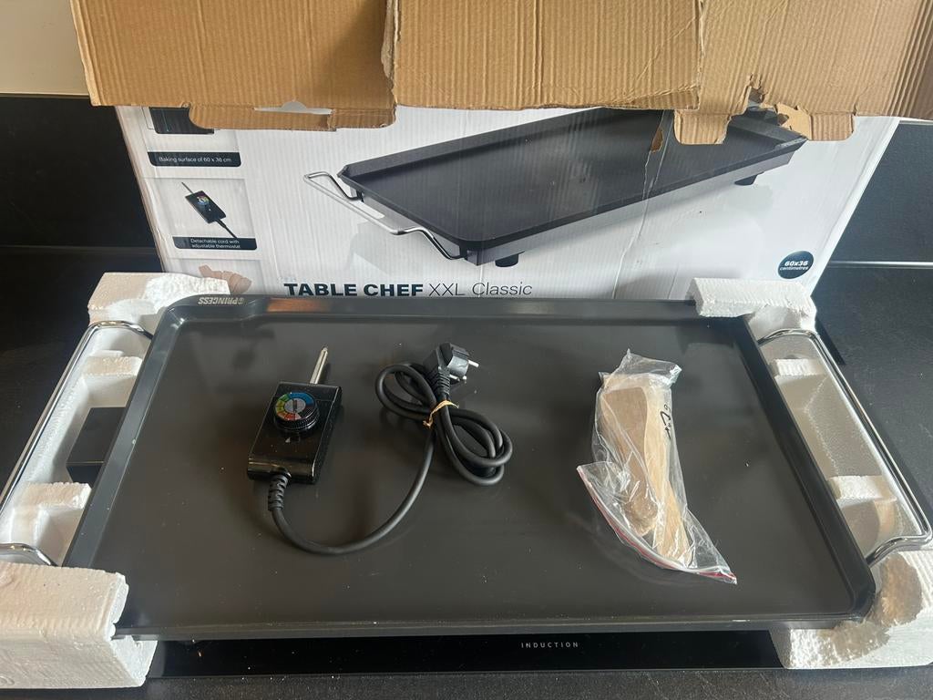 Princess Bakplaat XXL Classic, Witgoed en Apparatuur, Grillplaten, Ophalen, Nieuw, Tafelgrill