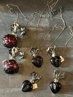 Set van 6 hangers glas / metaal van PTMD, Ophalen of Verzenden, Zo goed als nieuw, Glas