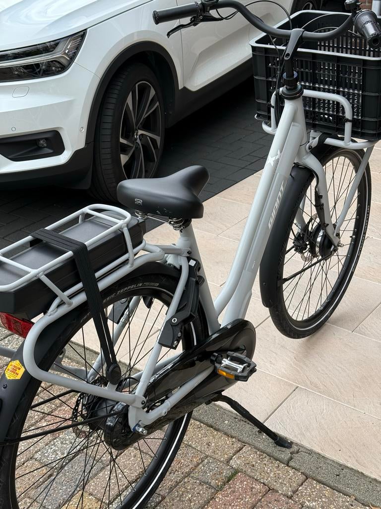 Giant Triple-X E+ Elektrische Mamafiets met Voordrager, Fietsen en Brommers, Elektrische fietsen, Zo goed als nieuw, 51 tot 55 cm