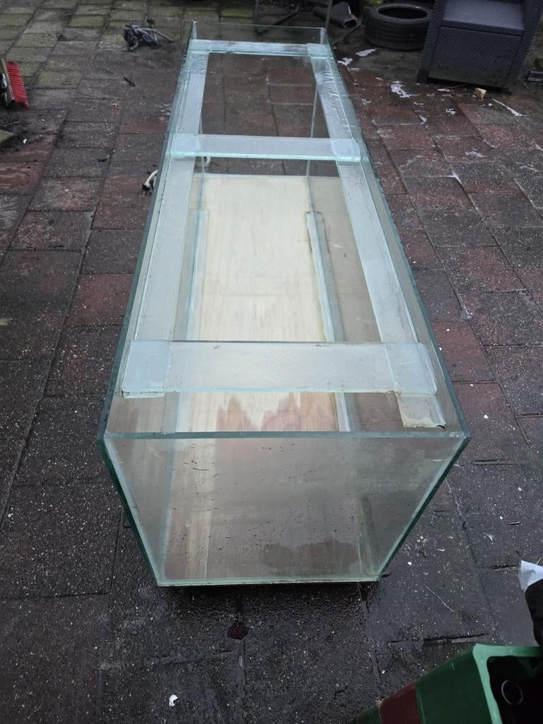 Groot aquarium, Dieren en Toebehoren, Ophalen, Gebruikt, Leeg aquarium