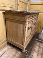 Landelijk Frans eiken kast commode badkamermeubel, Ophalen