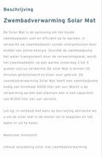 Intex zwembad 3x6m met pomp, zoutwatersysteem & solarmatten, Tuin en Terras, Zwembaden, Ophalen, 80 tot 120 cm, 300 cm of meer