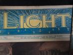 Licht , maatschappelijk leven, 1928 wetenschap, Ophalen of Verzenden, Gelezen, Wetenschap en Natuur