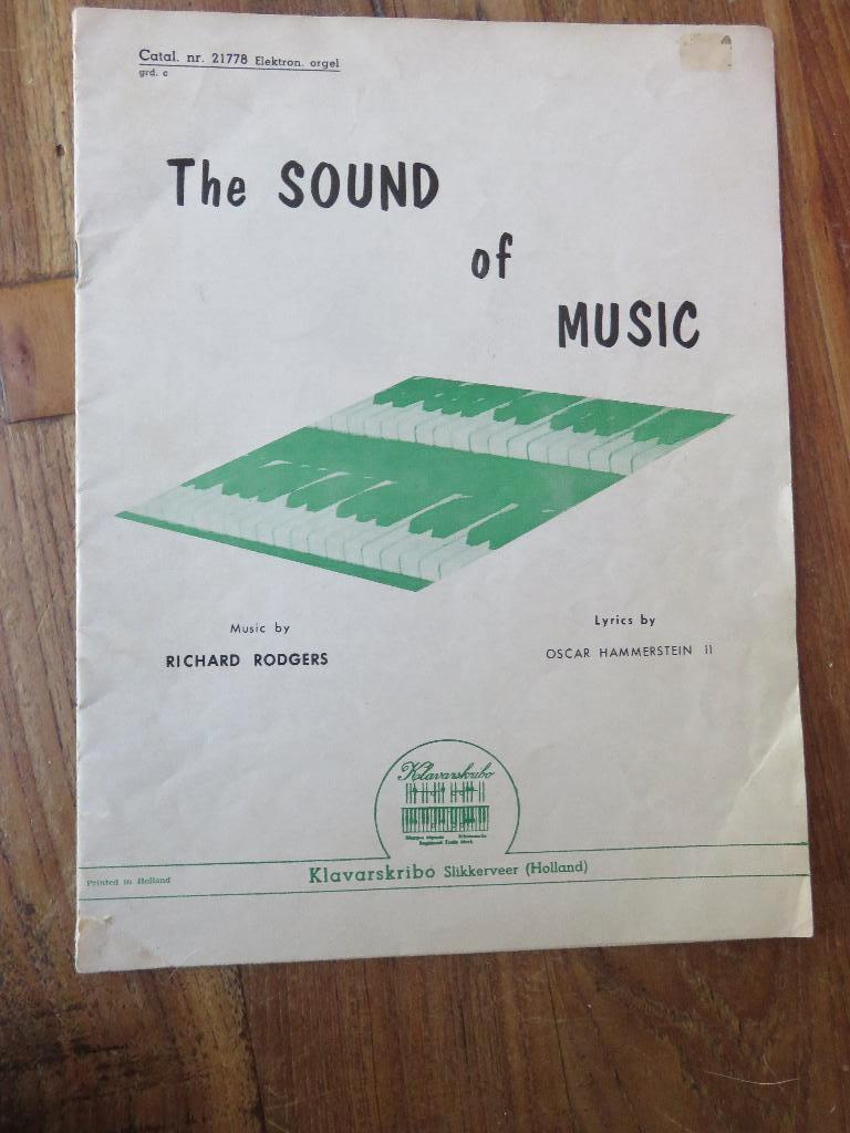 klavarskribo   the sound of music, Verzenden, Zo goed als nieuw