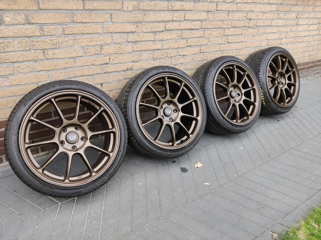 Subaru wrx sti 5x114,3 Rota Rally 18 inch, Auto-onderdelen, Ophalen, Gebruikt, Subaru