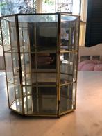 Glazen vitrine pronkkastje - 27,5x21x13 cm, Huis en Inrichting, Kasten | Vitrinekasten, Met plank(en), Minder dan 50 cm, Gebruikt