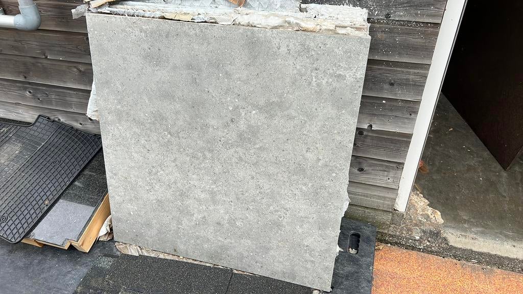 Keramiek tegels te koop 90x90x3cm 6 st, Tuin en Terras, Ophalen of Verzenden, Zo goed als nieuw, Overige materialen