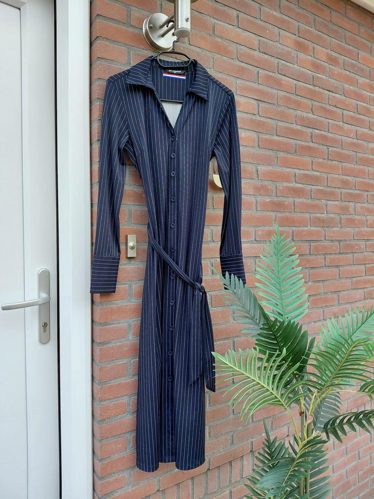 My pashion lange travelstof jurk maat xs ongedragen, Blauw, Ophalen of Verzenden, Zo goed als nieuw, Maat 34 (XS) of kleiner