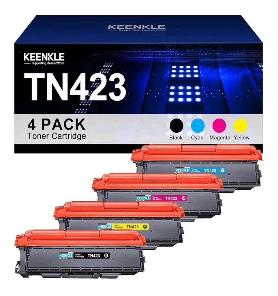 nieuw in doos. TN423 toners. pack of 4, Computers en Software, Ophalen of Verzenden, Nieuw, Toner