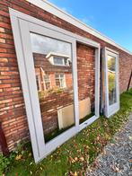 Houten Achterdeur 103x225 en oppenslaande deur 199x225, Doe-het-zelf en Verbouw, Ophalen, Gebruikt, 80 tot 100 cm, Buitendeur