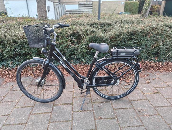 Giant tripple X elektrische transportfiets (51cm), Fietsen en Brommers, Fietsen | Dames | Damesfietsen, Zo goed als nieuw, Giant