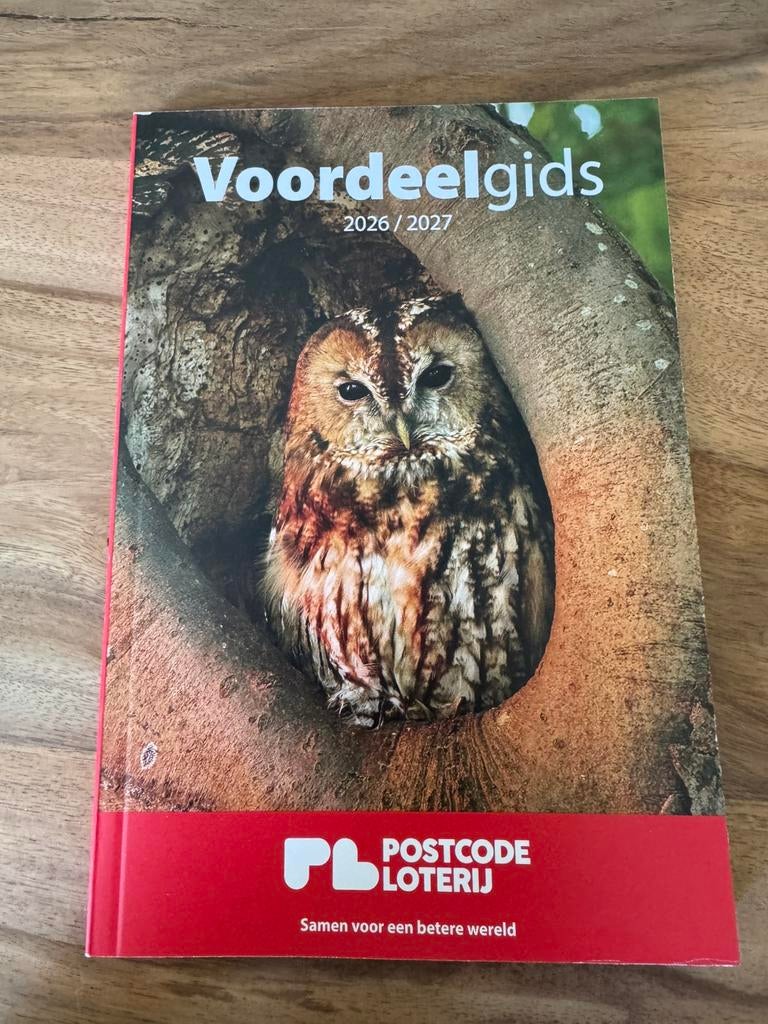 Postcodeloterij Voordeelgids 2026 / 2027 - NIEUW, Ophalen of Verzenden, Nieuw