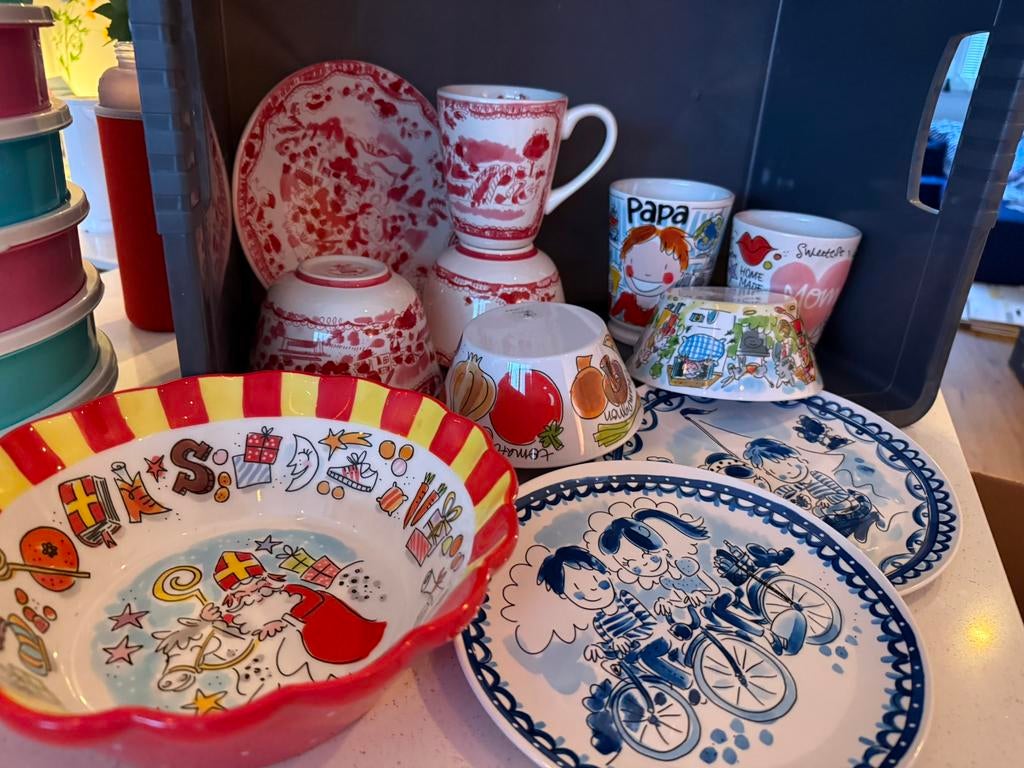 31 Bord (porselein) van het merk Blond Amsterdam., Blond Amsterdam, Verzenden, Zo goed als nieuw, Bord(en)