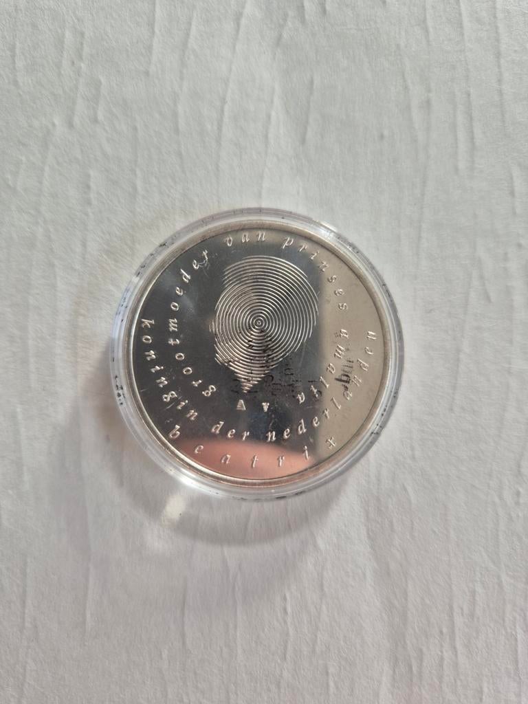 10 euro geboorte Amalia 2004 FDC, Postzegels en Munten, Munten | Nederland, Koningin Beatrix, Euro's, Ophalen of Verzenden, Geboorte of Huwelijk