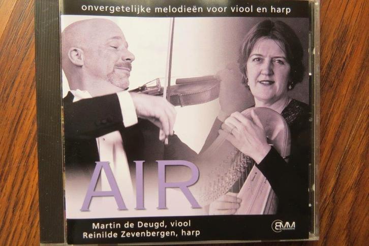Cd harp, viool en synthesizer: Air, Reinilde Zevenbergen en, Cd's en Dvd's, Cd's | Religie en Gospel, Zo goed als nieuw, Gospel