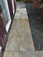 Natuursteen tegels, Tuin en Terras, Ophalen, Zo goed als nieuw, Natuursteen, Terrastegels