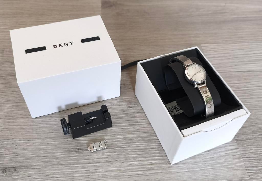 DKNY dameshorloge, Sieraden, Tassen en Uiterlijk, Horloges | Dames, Ophalen of Verzenden, Staal, DKNY