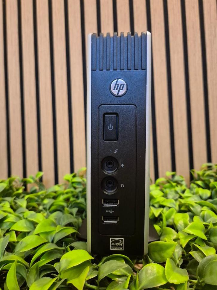 hp t510 mini pc (thinclient), Computers en Software, Desktop Pc's, Zo goed als nieuw, Minder dan 2 Ghz, SSD, 4 GB, Met videokaart