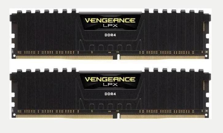 Set1 Corsair Vengeance LPX CMK16GX4M2A2400C16 DDR4 Geheugen, Computers en Software, RAM geheugen, Zo goed als nieuw, Desktop, 16 GB