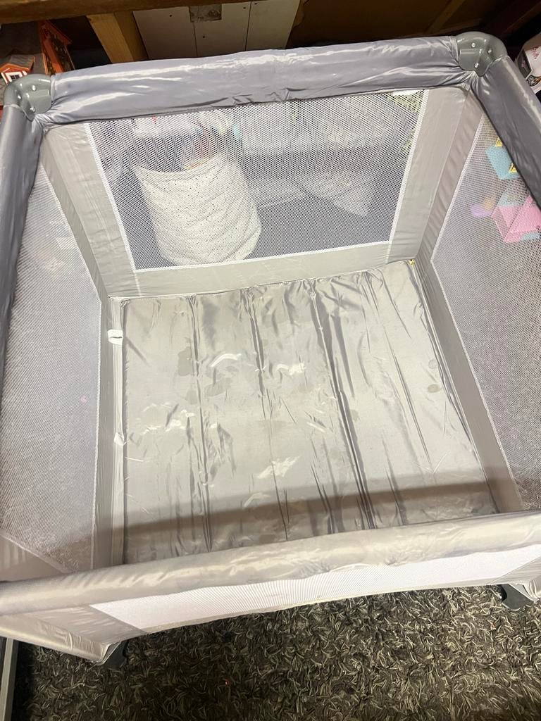 Handige Opklapbare Box - Ideaal voor Thuis en Onderweg, Kinderen en Baby's, Boxen, Ophalen, Gebruikt, Rechthoekig, Wieltjes