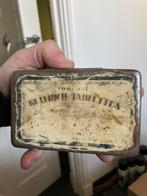 Oud tabletten blikje, Verzamelen, Blikken, Ophalen of Verzenden, Zo goed als nieuw, Overige