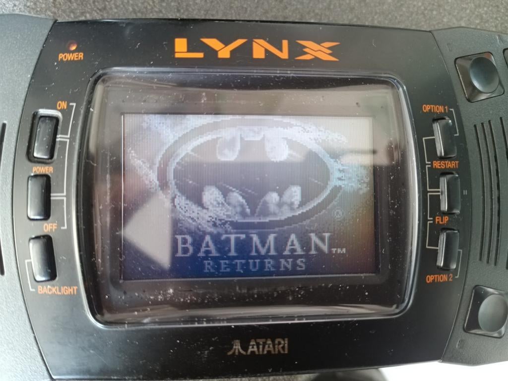 Atari Lynx 2 werkend met 4 games, 1 speler, Ophalen, Platform, Atari Lynx