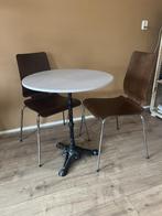 Karakteristieke Bistro Tafel, Ophalen, 50 tot 100 cm, Rond, 50 tot 100 cm