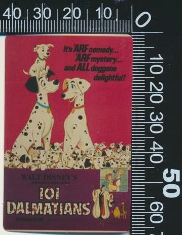 Sticker: 101 Dalmatians, Ophalen of Verzenden, Zo goed als nieuw, Film, Tv of Omroep