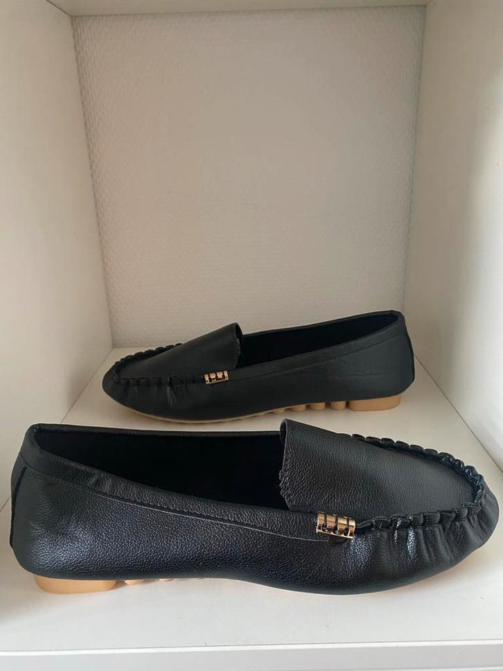 Instappers - wide fit, Kleding | Dames, Schoenen, Nieuw, Instappers, Zwart, Ophalen of Verzenden