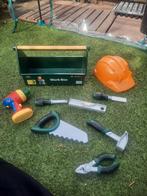 Bosch Kinder Werkbank met Gereedschap en Helm, Ophalen, Zo goed als nieuw, Jongen of Meisje