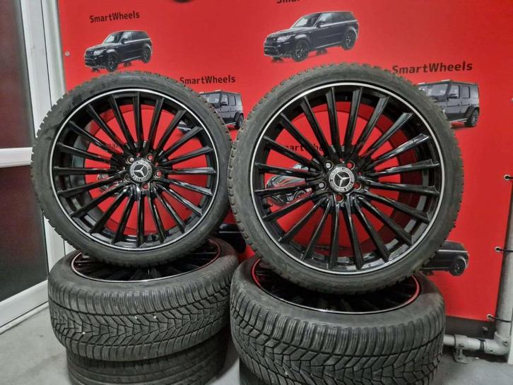 20 inch MERCEDES BREEDSET AMG E S CLS GLC GLK VELGEN BANDEN, Auto-onderdelen, Banden en Velgen, Banden en Velgen, 20 inch, 245 mm