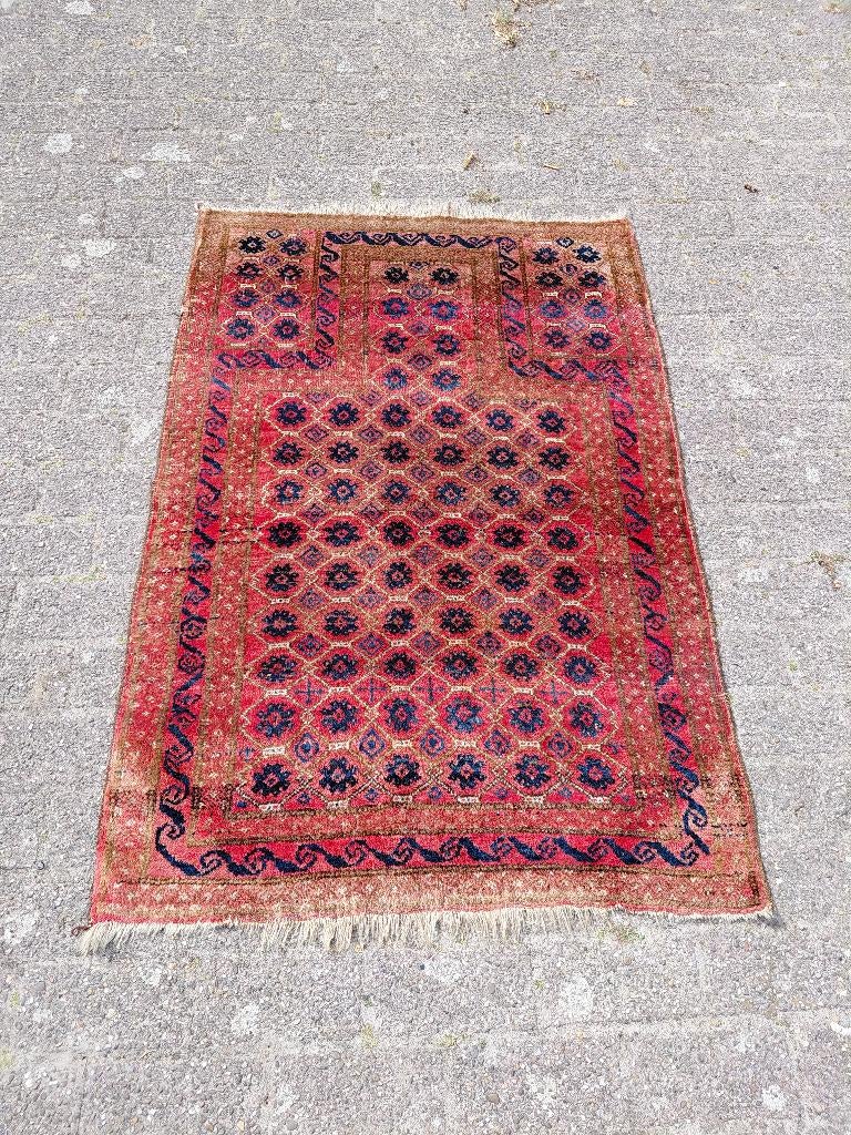 Oosters tapijt, Beloutch bidkleed afmeting lxb = 130x86 cm., Ophalen of Verzenden