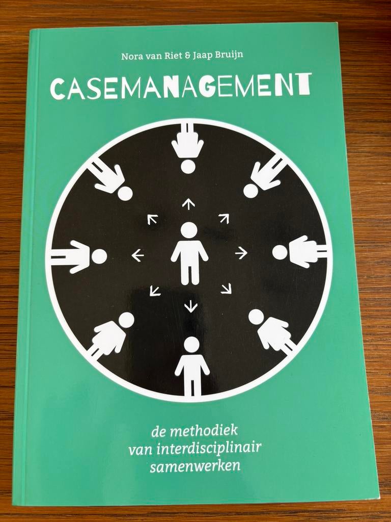 Nora van Riet - Casemanagement, Boeken, Studieboeken en Cursussen, Ophalen of Verzenden, Zo goed als nieuw, HBO, Nora van Riet; Jaap Bruijn