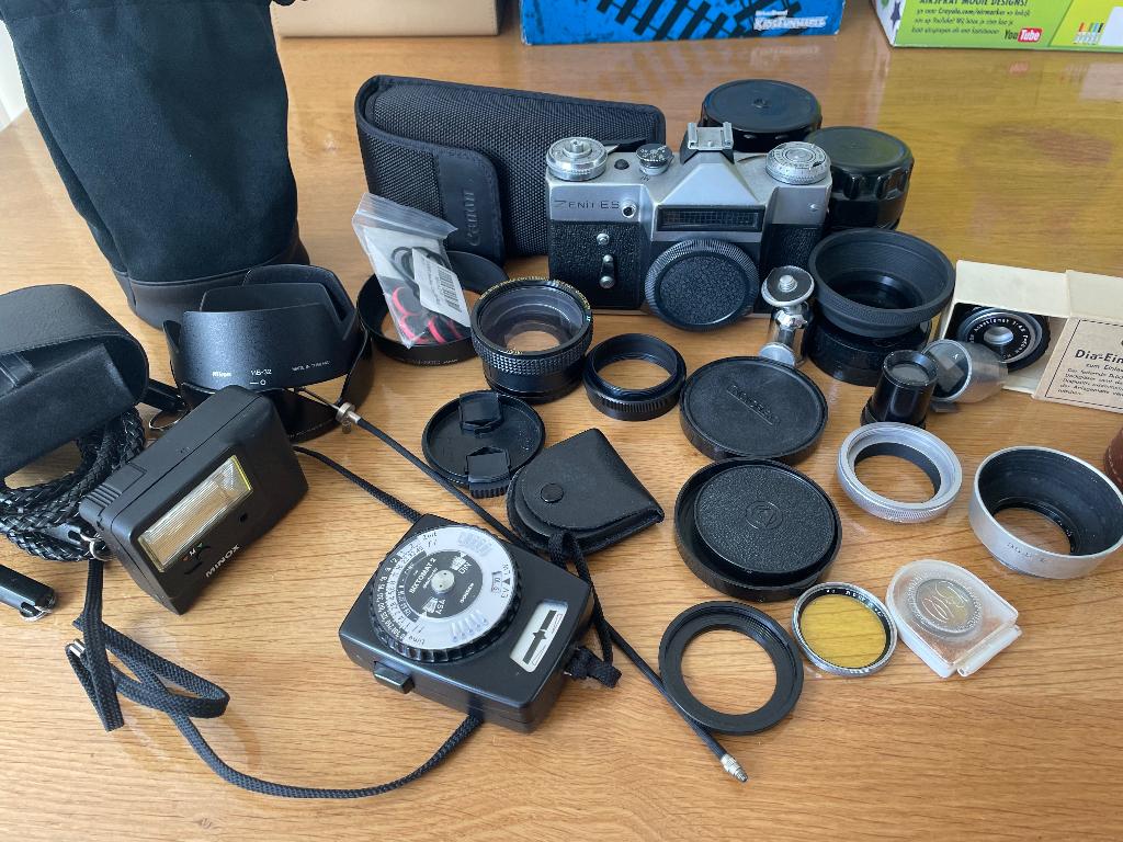 Camera spullen, Ophalen, Gebruikt, Spiegelreflex, Overige Merken