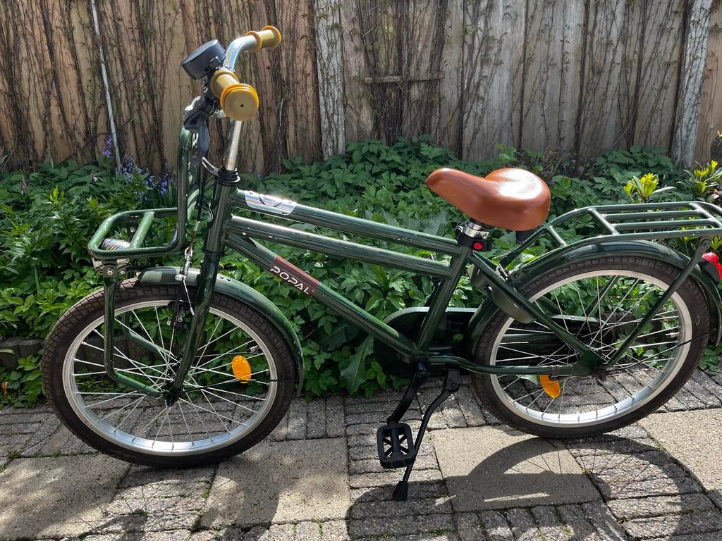 Popal Daily Dutch Basic 20 inch kinderfiets, Ophalen of Verzenden, Gebruikt, Velgrem, 16 tot 20 inch