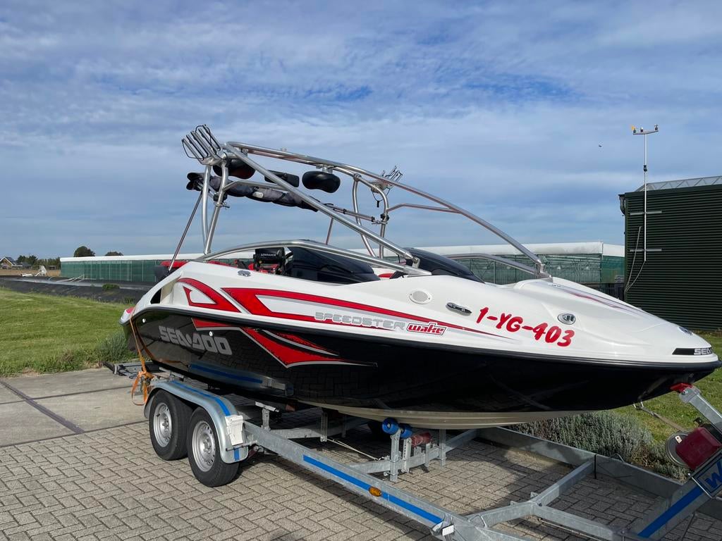 Sea-Doo Speedster Wake 200 uit 2008, Watersport en Boten, Ophalen, Binnenboordmotor, 6 meter of meer, Zo goed als nieuw