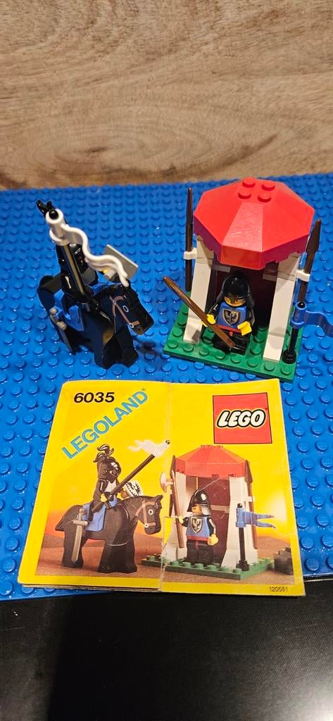 Lego 6035 compleet, Ophalen of Verzenden, Zo goed als nieuw
