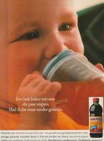 Retro reclame 1988 Roosvicee siroop baby met bekertje, Verzamelen, Retro, Verzenden, Overige typen