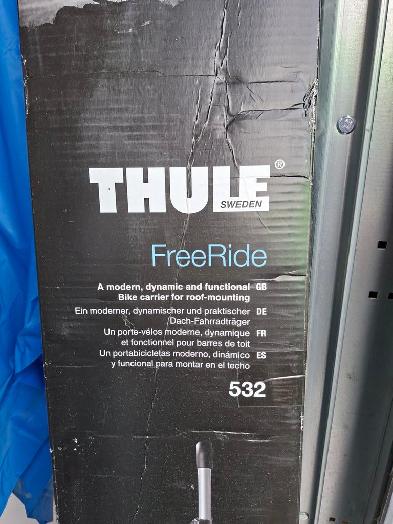 Freeride Thule Dak fietsendrager, Ophalen, Dakdrager