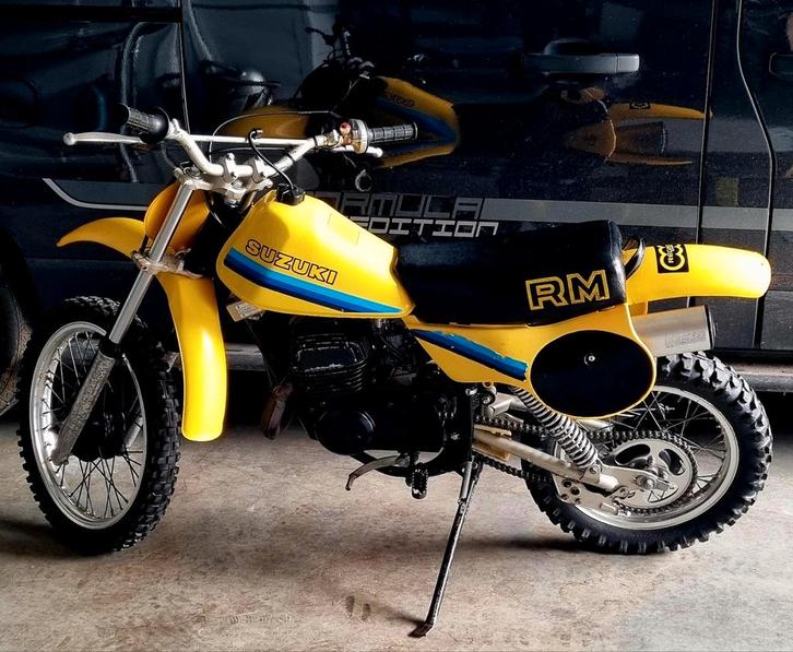 Suzuki RM80 1981 Twinshock Vintage Retro MX, Antiek en Kunst, Antiek | Overige Antiek, Ophalen