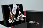 Nieuw BREIL oorbellen staal/amethist v €115 NU €45, Ophalen of Verzenden, Nieuw