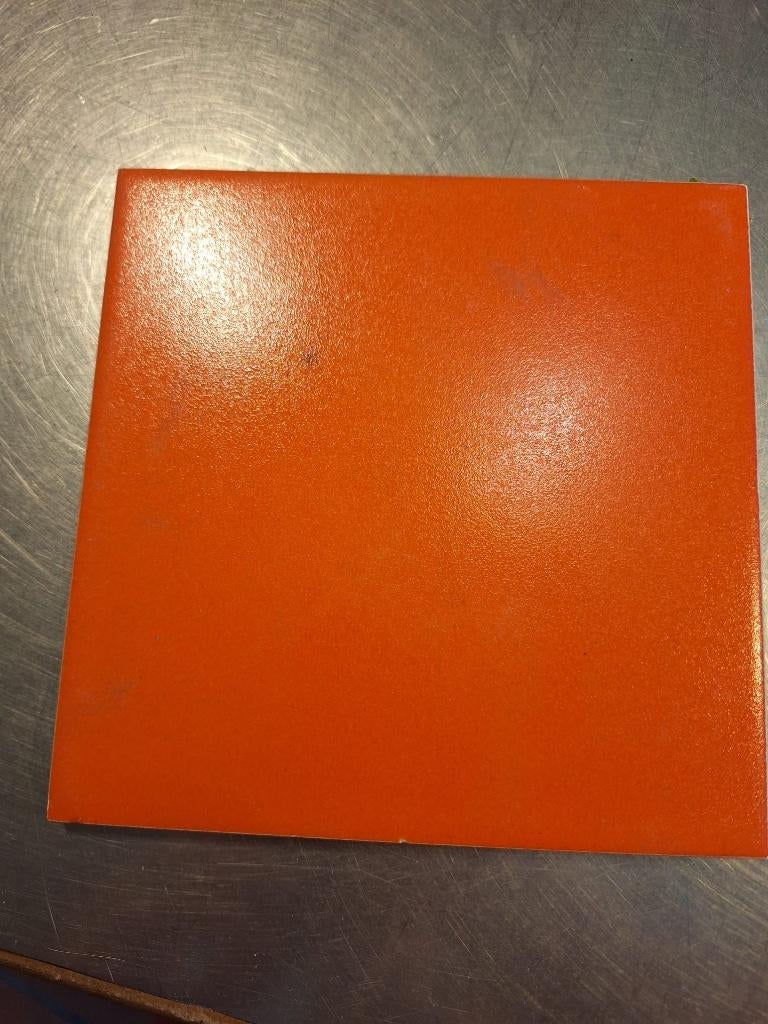 vintage oranje wandtegel merk SPHINX, Doe-het-zelf en Verbouw, Tegels, Ophalen, Minder dan 20 cm, Minder dan 5 m², Wandtegels