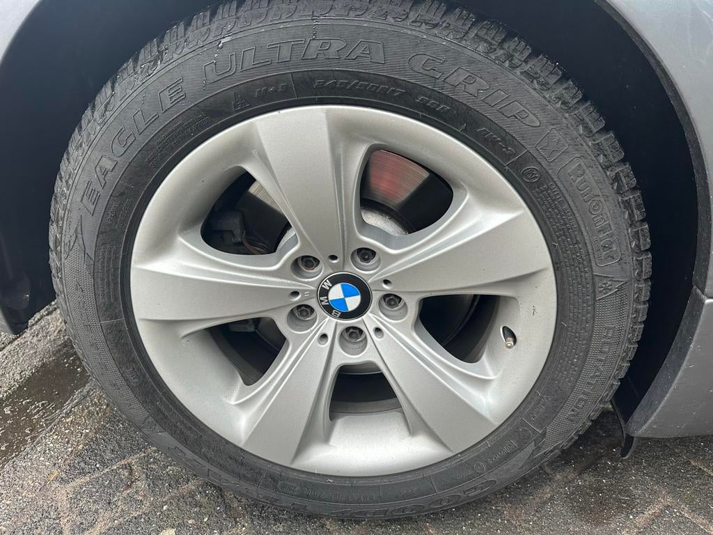 BMW velgen E60 / 61 / 63 / 64 - 5 / 6 serie met winterbanden, Ophalen, 18 inch, Banden en Velgen, Winterbanden