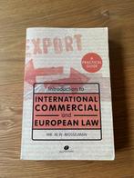 Introduction to International Commercial and European Law, Ophalen of Verzenden, Gamma, Gelezen, HBO