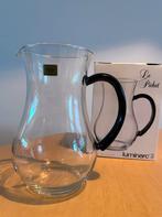 Luminarc karaf met zwart handvat, Ophalen of Verzenden, Zo goed als nieuw, Overige typen