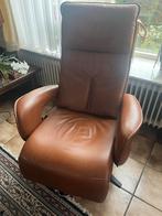 Leren relaxfauteuil Hukla - met sta-op functie, Ophalen, Gebruikt, Leer, 75 tot 100 cm