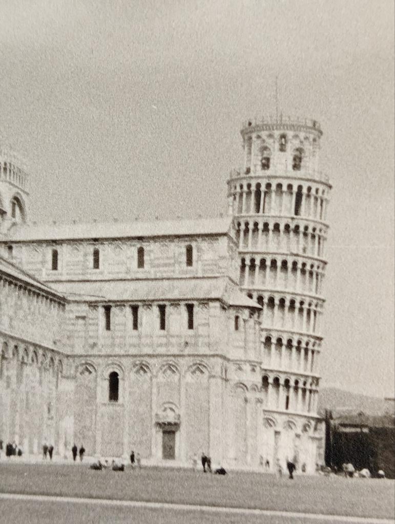 Kathedraal en Toren van Pisa jaren 50-60, Verzamelen, Ophalen of Verzenden, 1940 tot 1960, Gebruikt, Overige onderwerpen